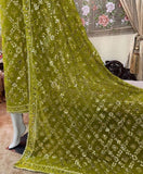 Crinkal Shafon Handmade Goti Ladies 2-Piece