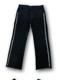 Embroidered Blue Jeans