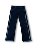 Embroidered Blue Jeans