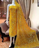 Crinkal Shafon Handmade Goti Ladies 2-Piece