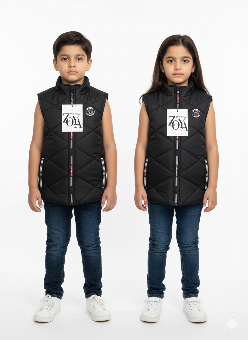 Winter Jackets Half Sleeve (8 Years To 13 Years)