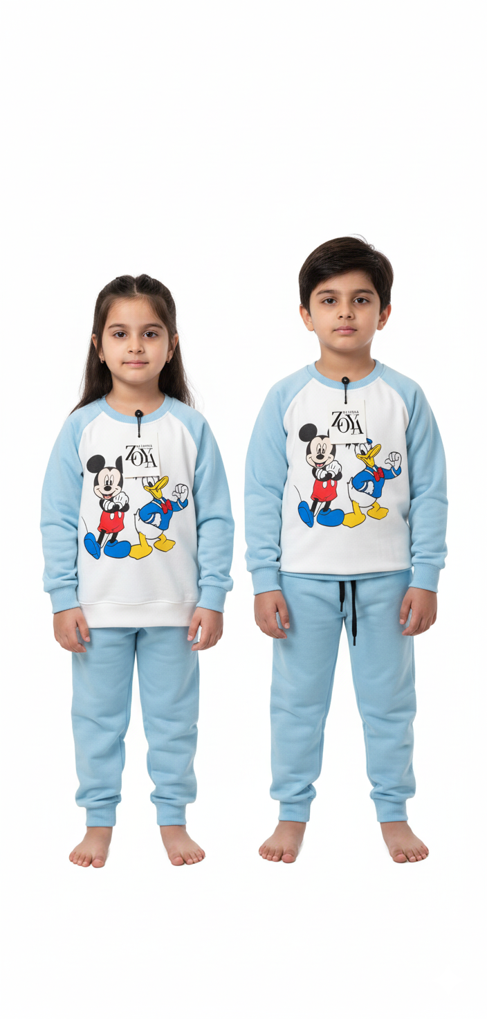 Sonic the Hedgehog Light Blue & White Suit (2 years to 12 years )